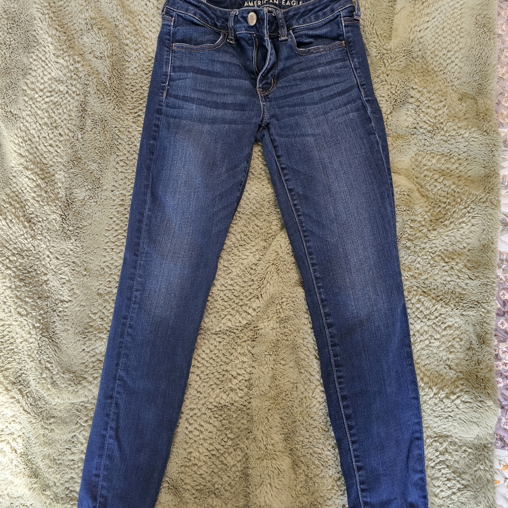 American Eagle Outfitters Dark Blue Women’s Jeggings